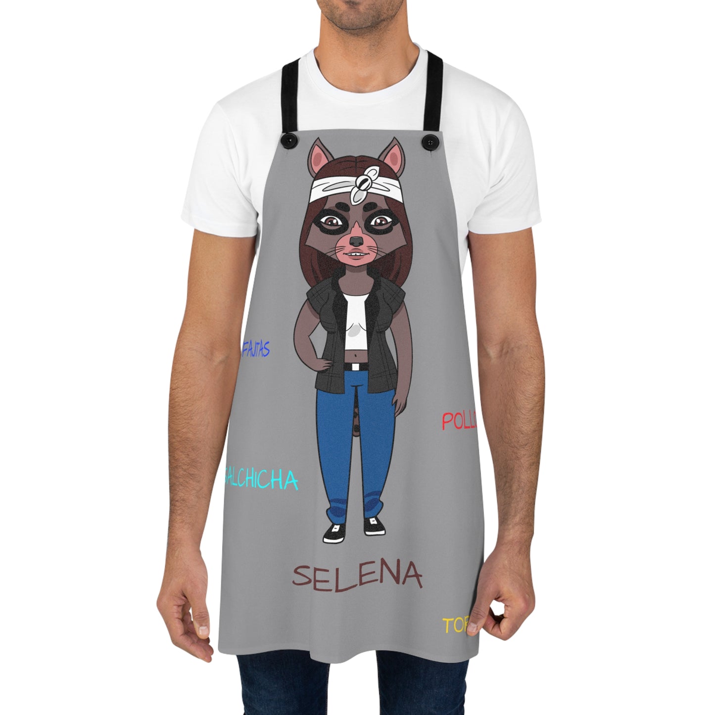 Personalized Apron Inspired by Selena | The Cats and The Coons Kitchenwear | Perfect Gift for Moms, Food Lovers & Wellness Warriors