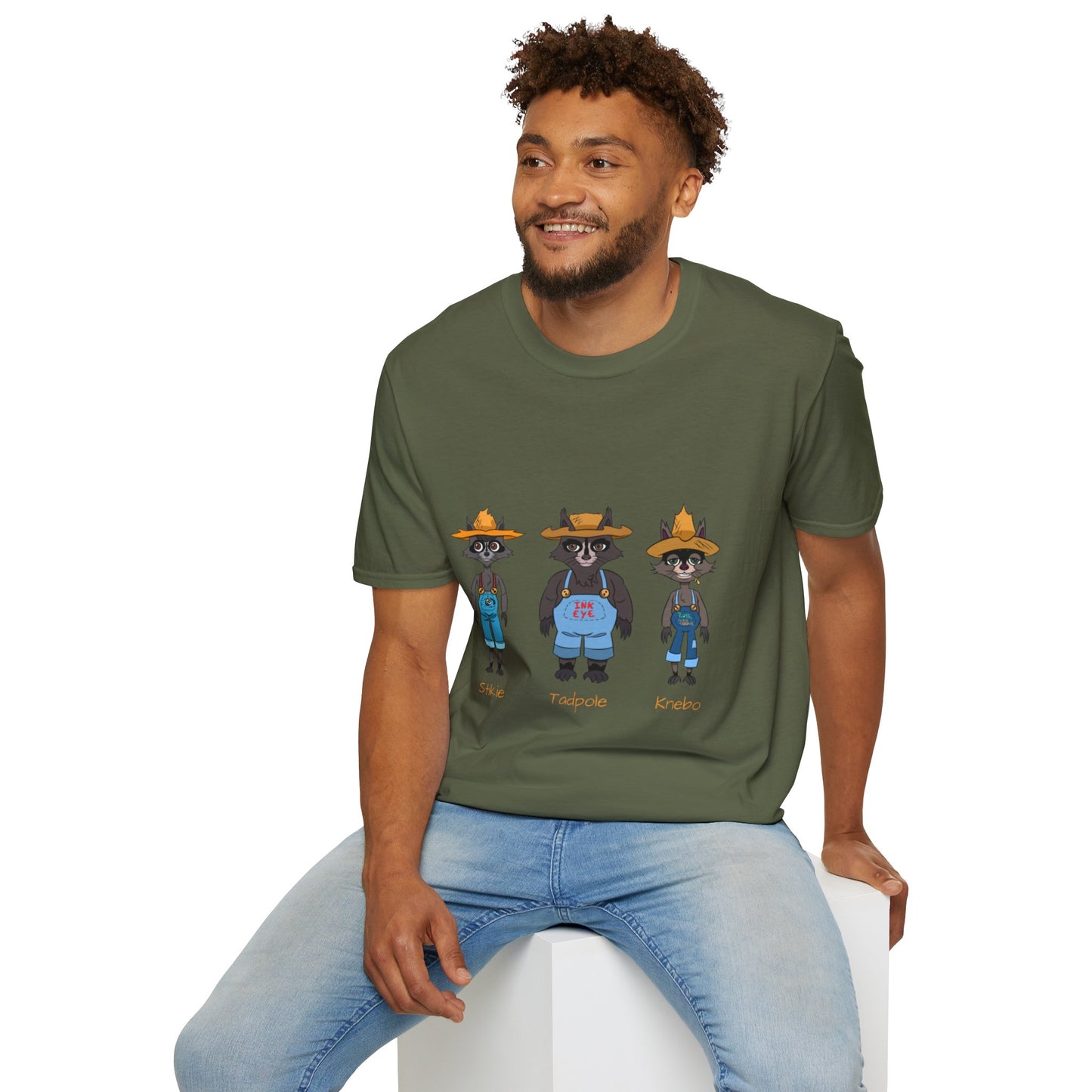 Brotherly Love Cats and Coons Adult Unisex Tee