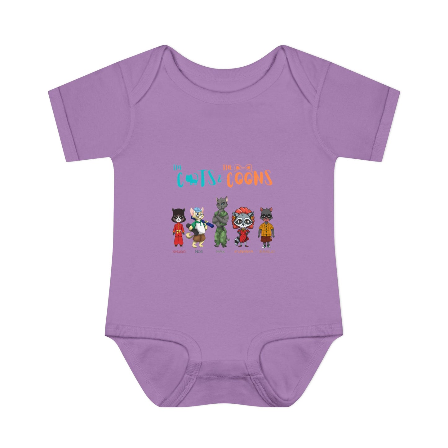 The Cats and the Coons - Cute Infant Outfit for Baby Showers, Newborn Gift, Gender Neutral, Funny Baby Clothes, Playful Design