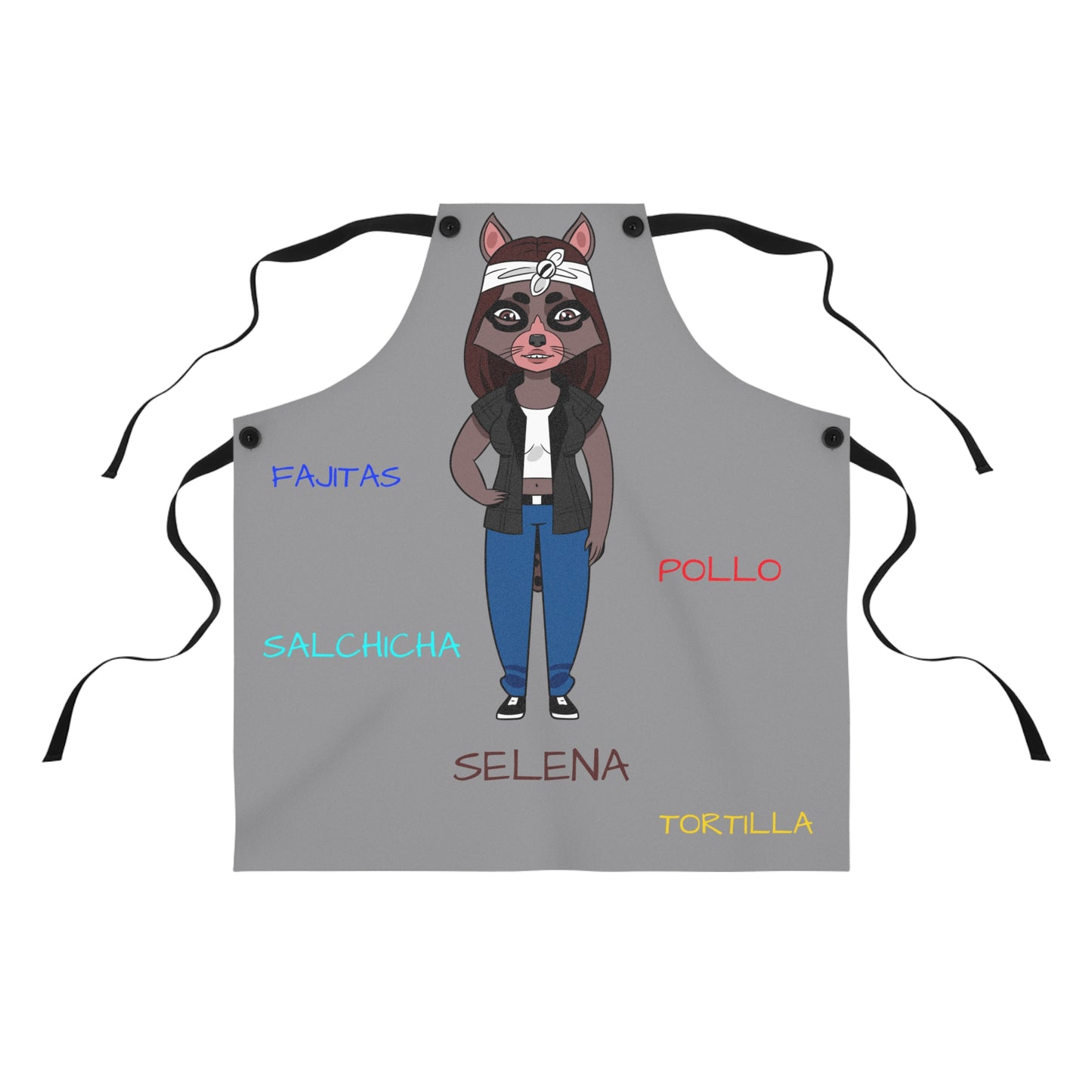 Personalized Apron Inspired by Selena | The Cats and The Coons Kitchenwear | Perfect Gift for Moms, Food Lovers & Wellness Warriors