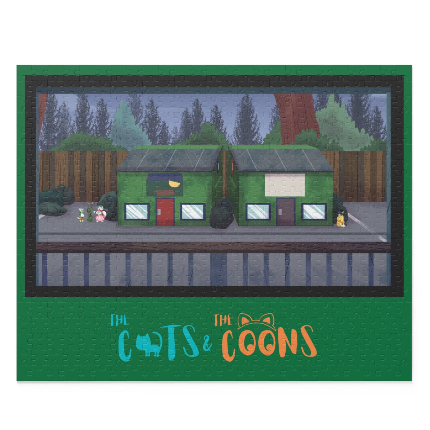 Dump Stir Adventure Puzzle | The Cats and The Coons Edition | Wholesome Family Jigsaw Full of Heart, Humor & Hope