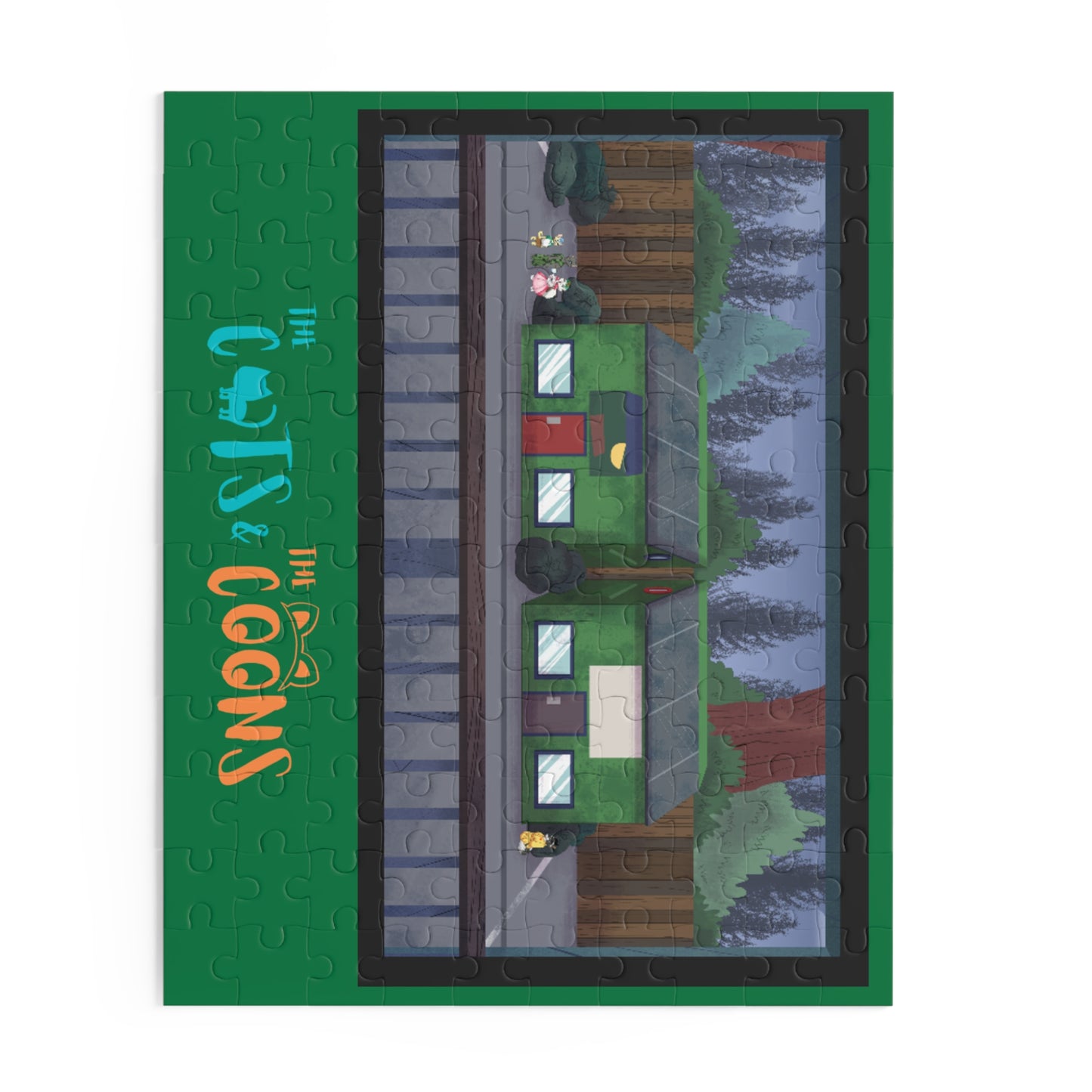 Dump Stir Adventure Puzzle | The Cats and The Coons Edition | Wholesome Family Jigsaw Full of Heart, Humor & Hope