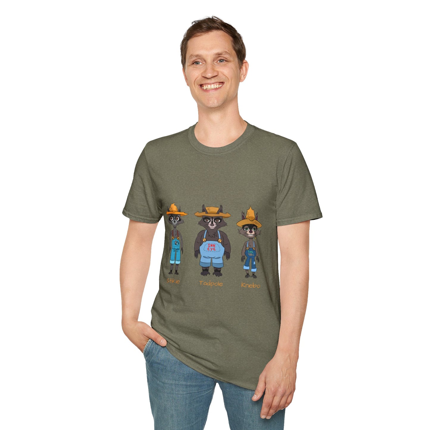 Brotherly Love Cats and Coons Adult Unisex Tee