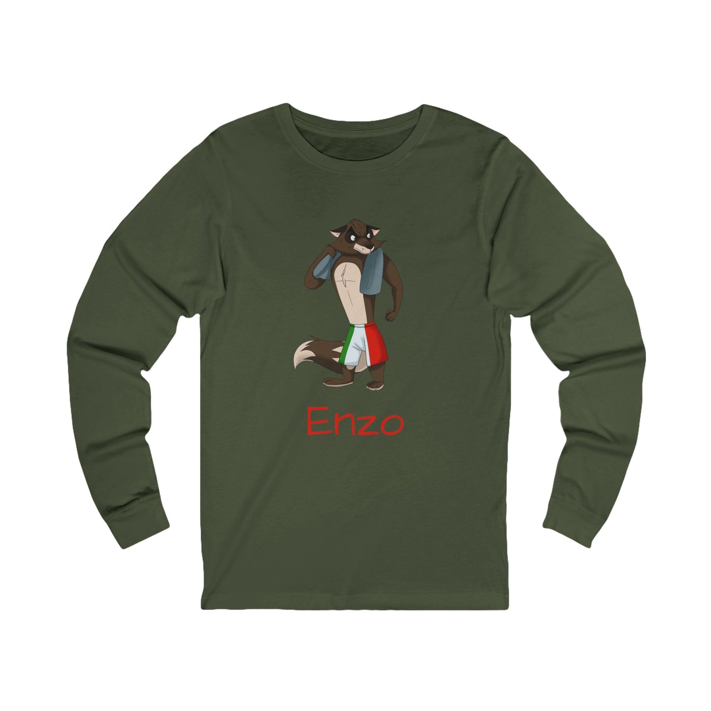 Enzo Unisex Long Sleeve Tee