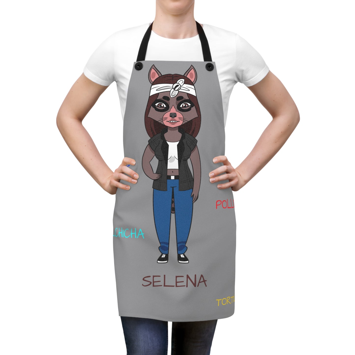 Personalized Apron Inspired by Selena | The Cats and The Coons Kitchenwear | Perfect Gift for Moms, Food Lovers & Wellness Warriors