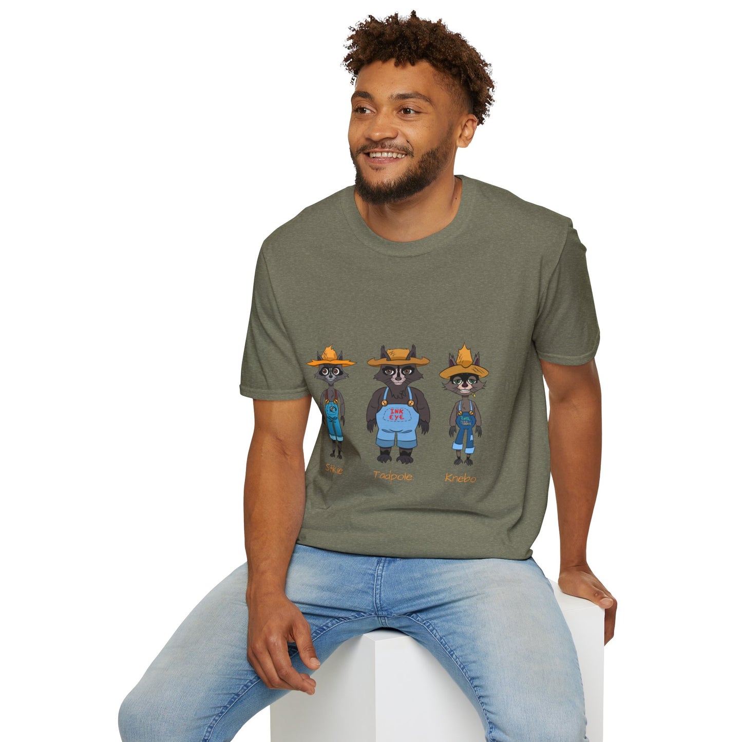 Brotherly Love Cats and Coons Adult Unisex Tee
