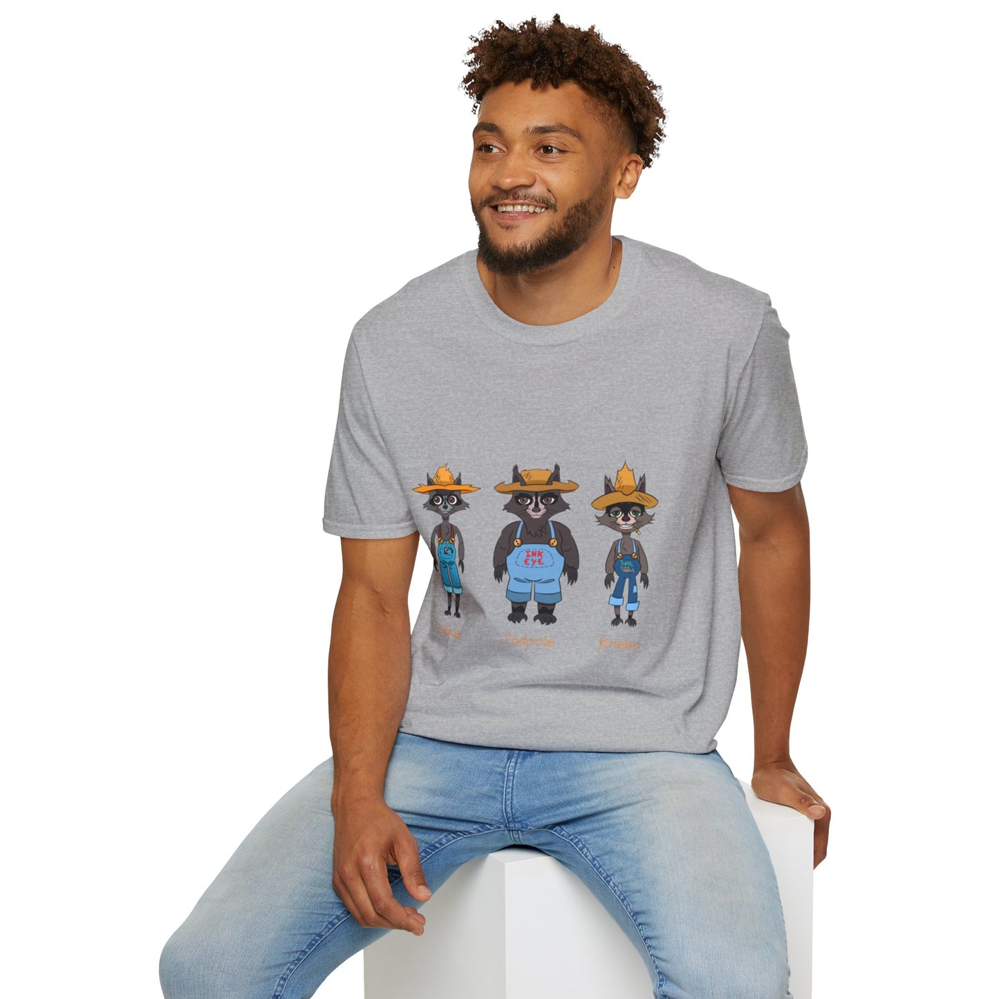 Brotherly Love Cats and Coons Adult Unisex Tee